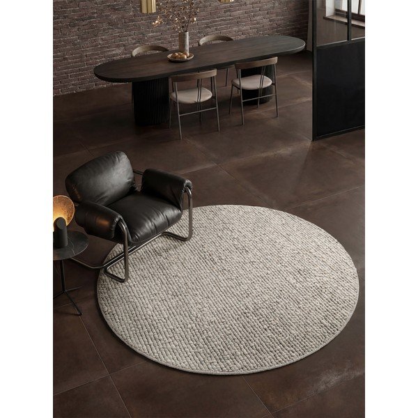 Tappeto rotondo color crema ø 200 cm Wilma – Villeroy&Boch-image-1