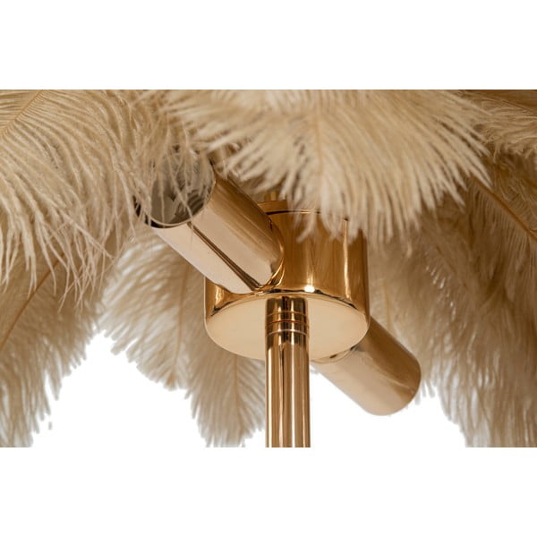 Lampada da tavolo color oro (altezza 55 cm) Palm - Mauro Ferretti-image-2