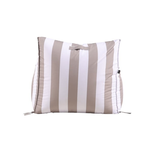 Pouf da giardino bianco e grigio – Bonami Essentials-image-3