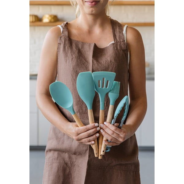 Set di utensili da cucina in silicone 6 pezzi - Bonami Essentials-image-1