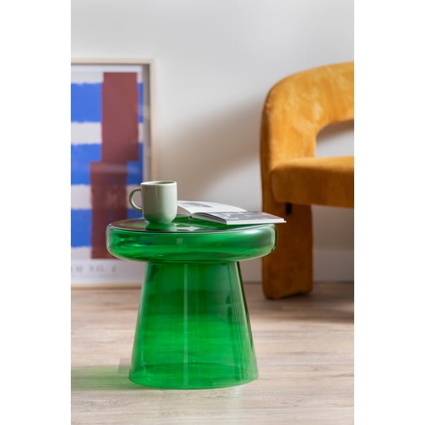 Tavolino rotondo in vetro ø 41 cm Simpleza  – Leitmotiv-image-1