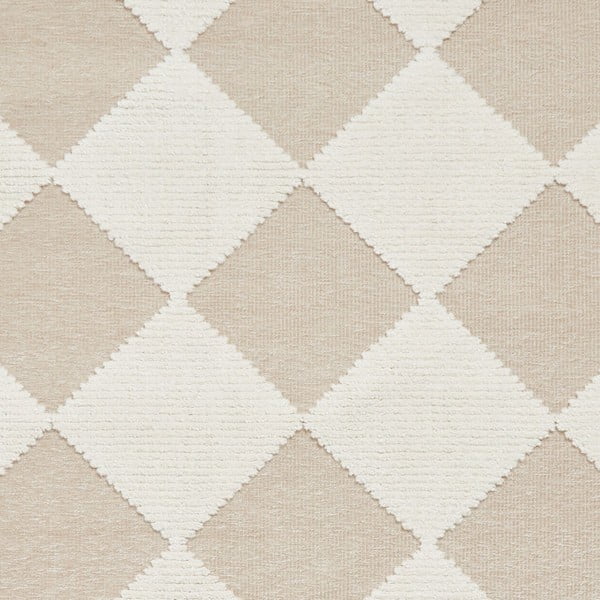 Tappeto bianco e beige lavabile 160x230 cm Lyna Beige&White – Think Rugs-image-3