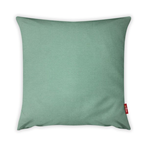 Federa turchese con contenuto di cotone, 43 x 43 cm - Vitaus