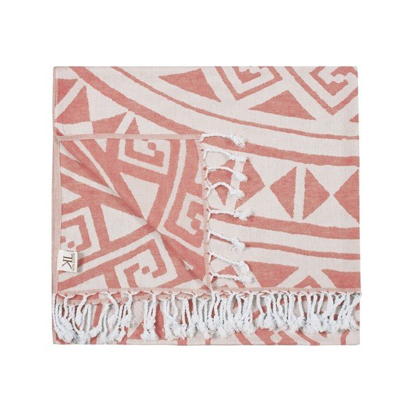 Oranžová hammam osuška Kate Louise Mirabelle, 165 x 100 cm-image-3