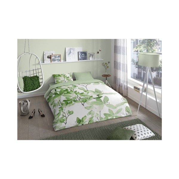 Bavlněné povlečení Good Morning Liysa, 200 x 200 cm-image-1