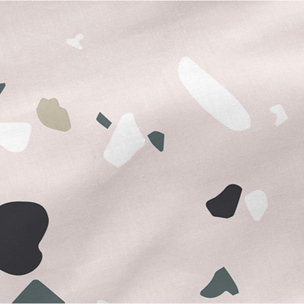 Set di 2 federe in cotone, 50 x 75 cm Granite - Blanc-image-1