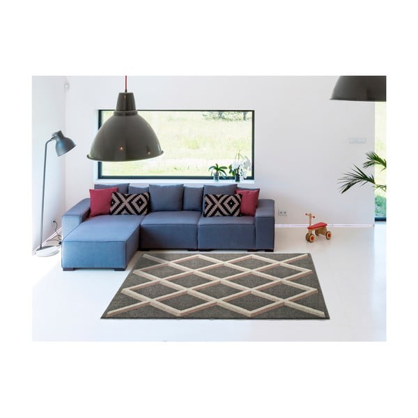 Tappeto Royal Grey, 120 x 170 cm - Universal-image-1