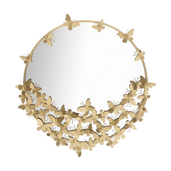 Specchio da parete in oro Round New, ø 91 cm - Mauro Ferretti
