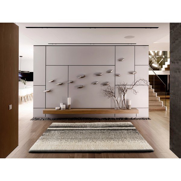 Tappeto beige 135x190 cm Noruega - Universal-image-1