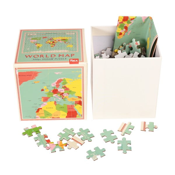 Puzzle World Map - Rex London