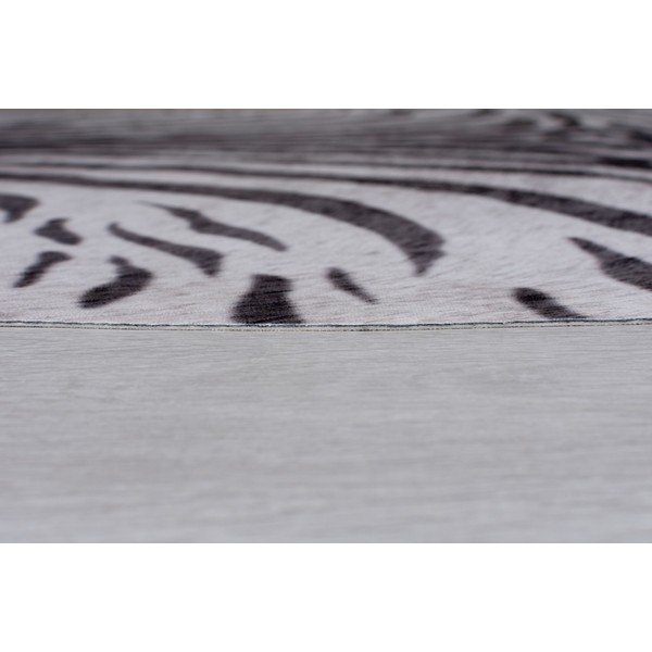 Pelliccia sintetica bianca/nera 155x195 cm - Flair Rugs-image-4