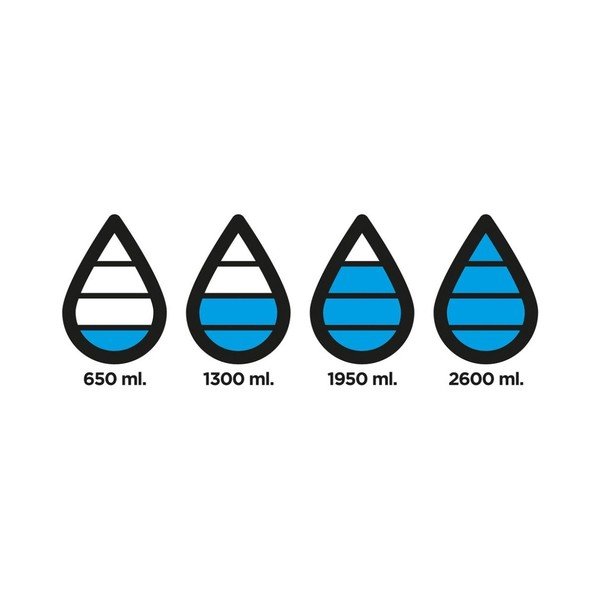 Průhledná cestovní láhev XD Design Aqualicious, 600 ml-image-2