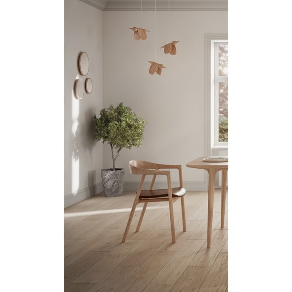 Statuetta in legno di quercia (altezza 11,5 cm) Tica - Gazzda-image-1