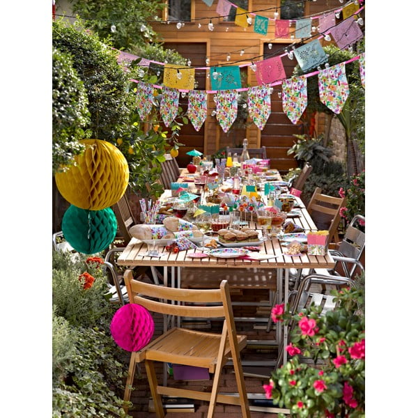 Set di 8 piatti di carta Large One, ⌀ 28 cm Party - Talking tables-image-3