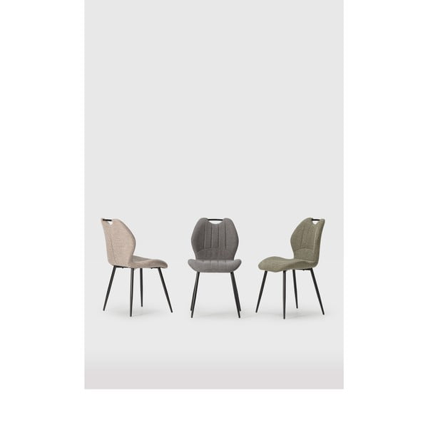 Set di 4 sedie da pranzo verdi Muli - Marckeric-image-1