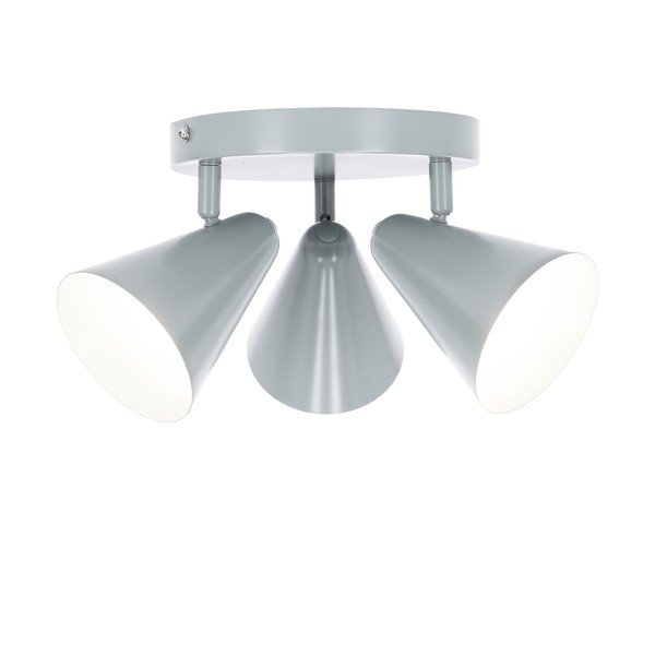 Lampada da soffitto blu con paralume in metallo 34x34 cm Amor - Candellux Lighting-image-4