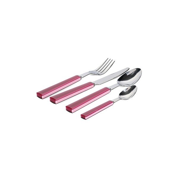 Posate rosa in acciaio inox 16 pz per 4 persone Poppy – ONA-image-4