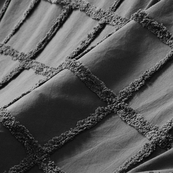 Coperta di cotone 125x150 cm Calyssa - douceur d'intérieur-image-1