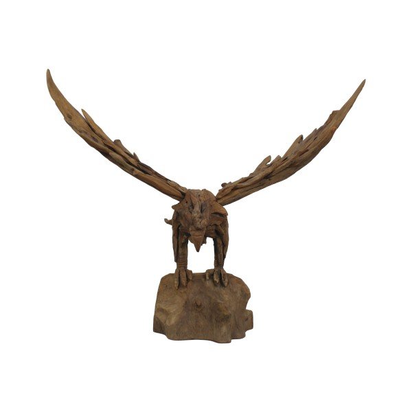 Statua in legno Eagle - HSM collection-image-1