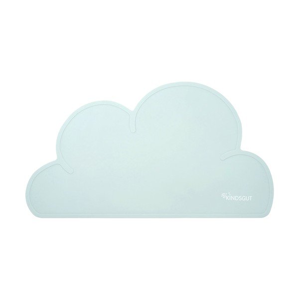 Tovaglietta in silicone blu Cloud, 49 x 27 cm - Kindsgut