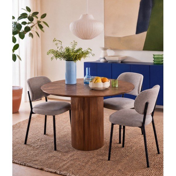 Sedia da pranzo beige Fowler - Unique Furniture-image-1