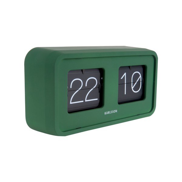 Orologio da tavolo verde in grassetto - Karlsson-image-4