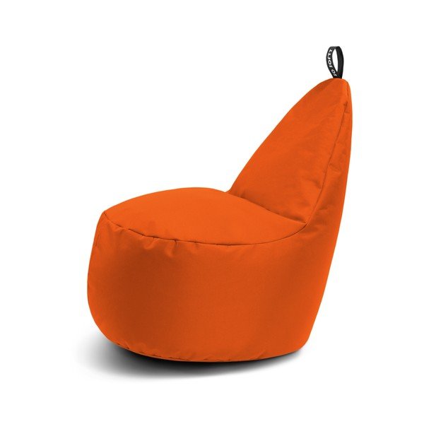Pouf a sacco per bambini arancione Lull M – So Soft?