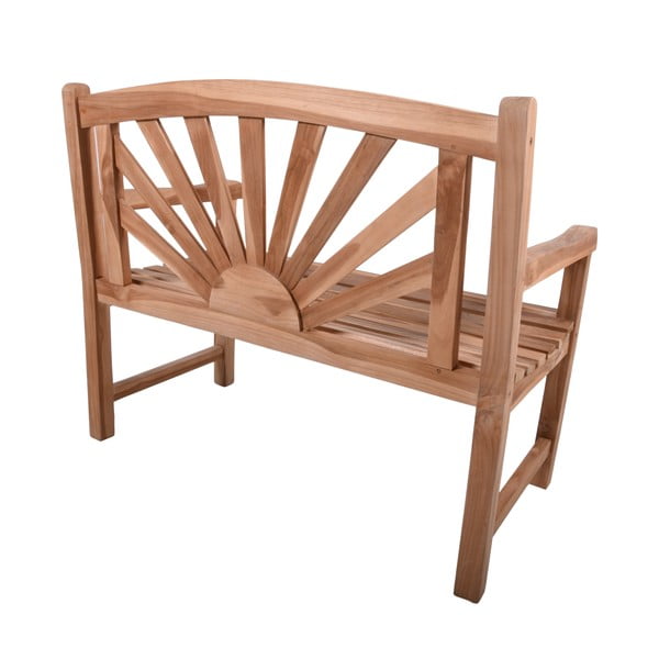 Panchina da giardino in legno colore naturale Marisa - Garden Pleasure-image-2