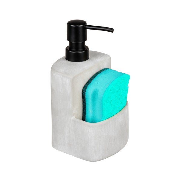 Distributore di sapone bianco in cemento - Wenko-image-3