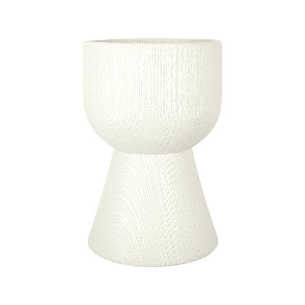 Vaso da fiori bianco Tam Tam, ø 17 cm - PT LIVING-image-2