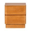 Comodino di colore naturale Fejo – WOOOD