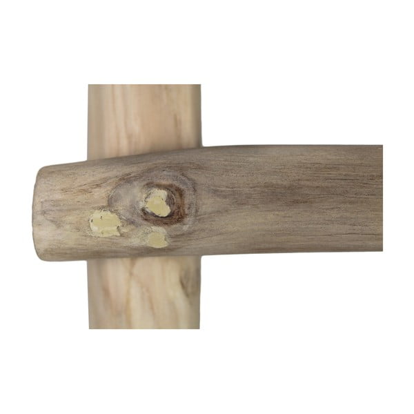 Scala in teak non trattato collezione HSM Demio - HSM collection-image-2