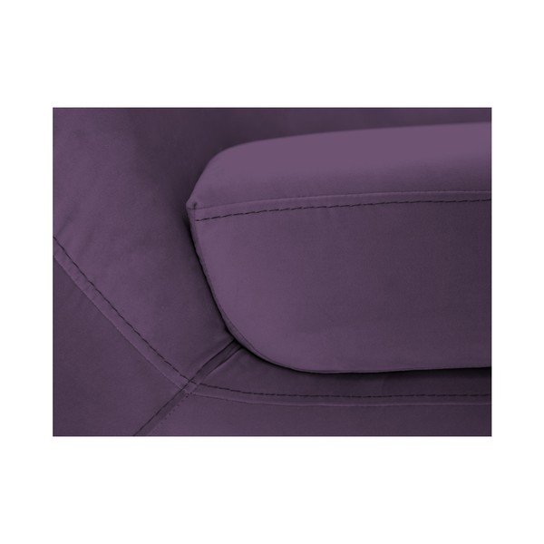 Divano a tre posti viola Amelie - Mazzini Sofas-image-3