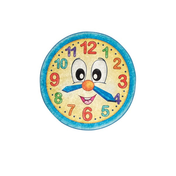 Tappeto antiscivolo per bambini , ø 200 cm Watch - Conceptum Hypnose