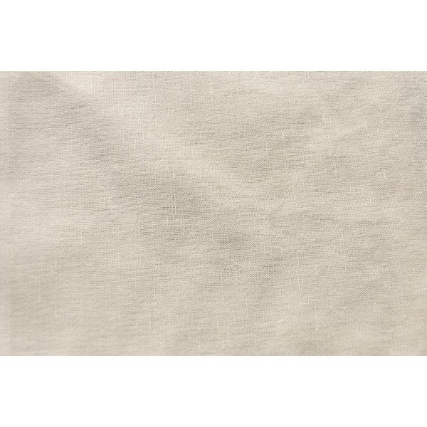 Tovaglia in cotone e lino color crema , 140 x 200 cm Pure Menorca - Tierra Bella