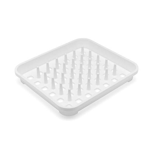 Scolapiatti in plastica bianco 38x33,5 cm Signature – Addis