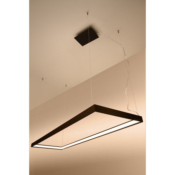 Lampadario LED nero in metallo TUULA – Thoro-image-1