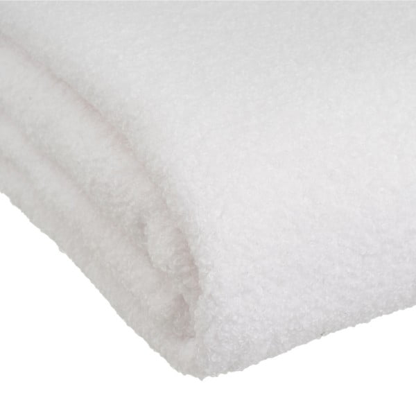 Coperta bianca in sherpa 130x160 cm Sherpa Bouclé – Casa Selección-image-3