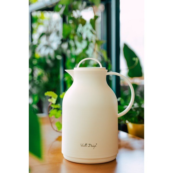 Thermos beige , 1 l - Vialli Design-image-1