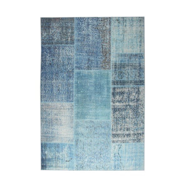 Tappeto blu Eko Rugs Esinam, 75 x 150 cm - Eko Halı