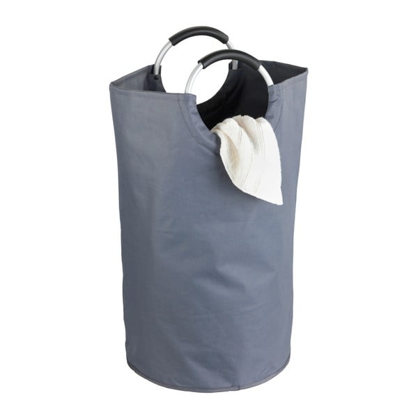 Cesto per la biancheria grigio in tessuto 69 l Jumbo – Wenko-image-2