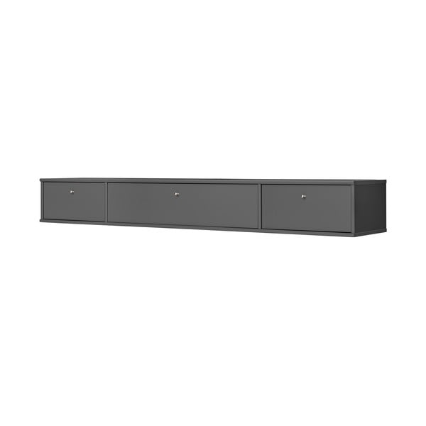 Mobile TV  antracite 176x22 cm Mistral - Hammel Furniture-image-1