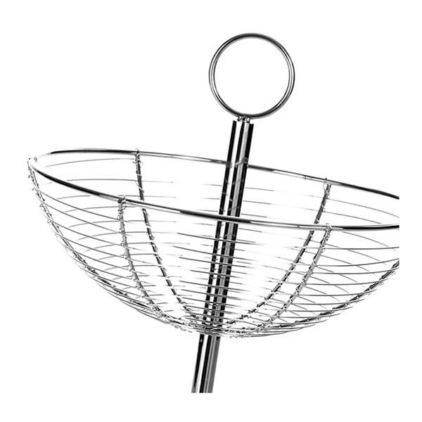 Piedistallo in metallo a due livelli Baker, altezza 41 cm - Casa Selección-image-2