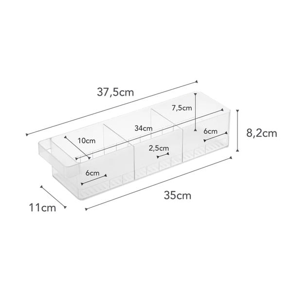 Organizzatore per frigorifero Tower - YAMAZAKI-image-4