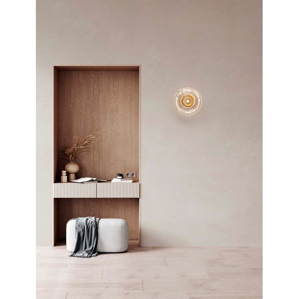Lampada da parete color ottone in metallo King – Nova Luce-image-1
