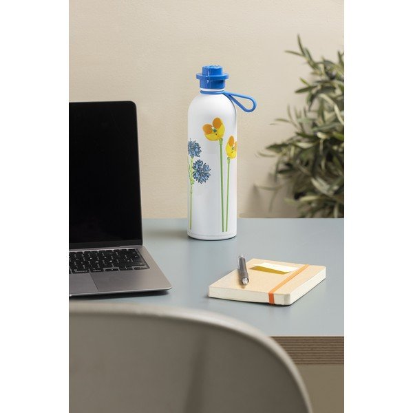 Borraccia termica bianca/blu 560 ml Meadow Flowers – LEGO®-image-2