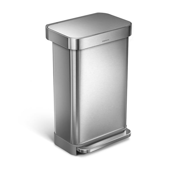 Bidone a pedale in acciaio inox 45 l - simplehuman