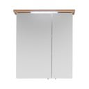 Mobile bagno sospeso bianco con specchio 60x72 cm Set 923 - Pelipal