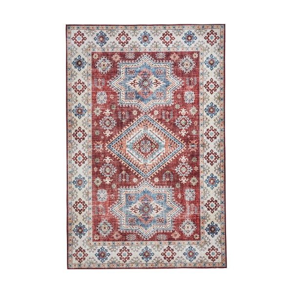 Tappeto rosso/beige 170x120 cm Topaz - Think Rugs