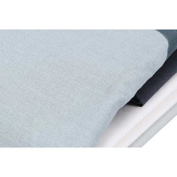 Biancheria da letto singola in cotone Ranforce Bianco, 140 x 200 cm Eyelash - Mijolnir-image-3